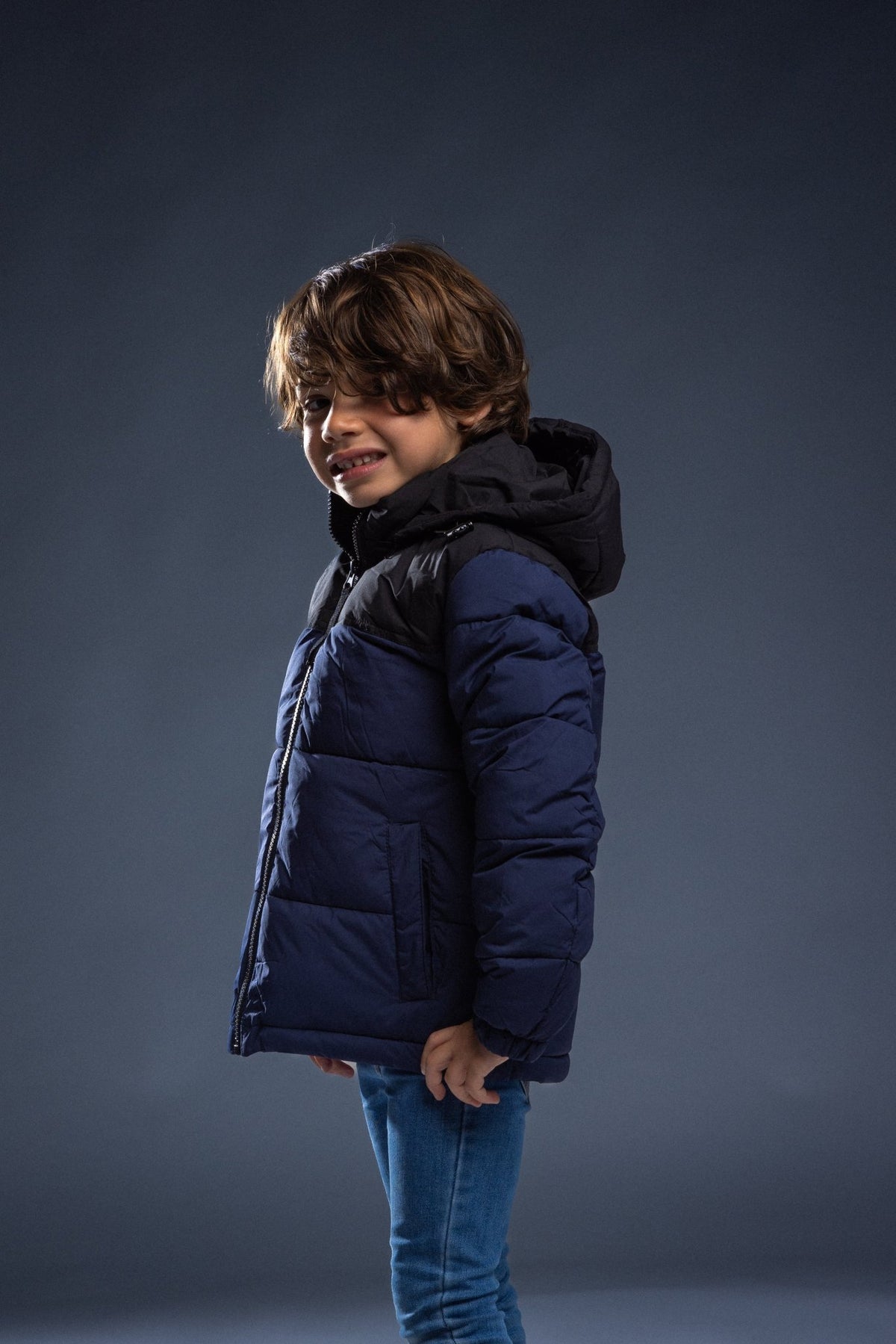 BiColor Kids Bleu - La Doudounerie