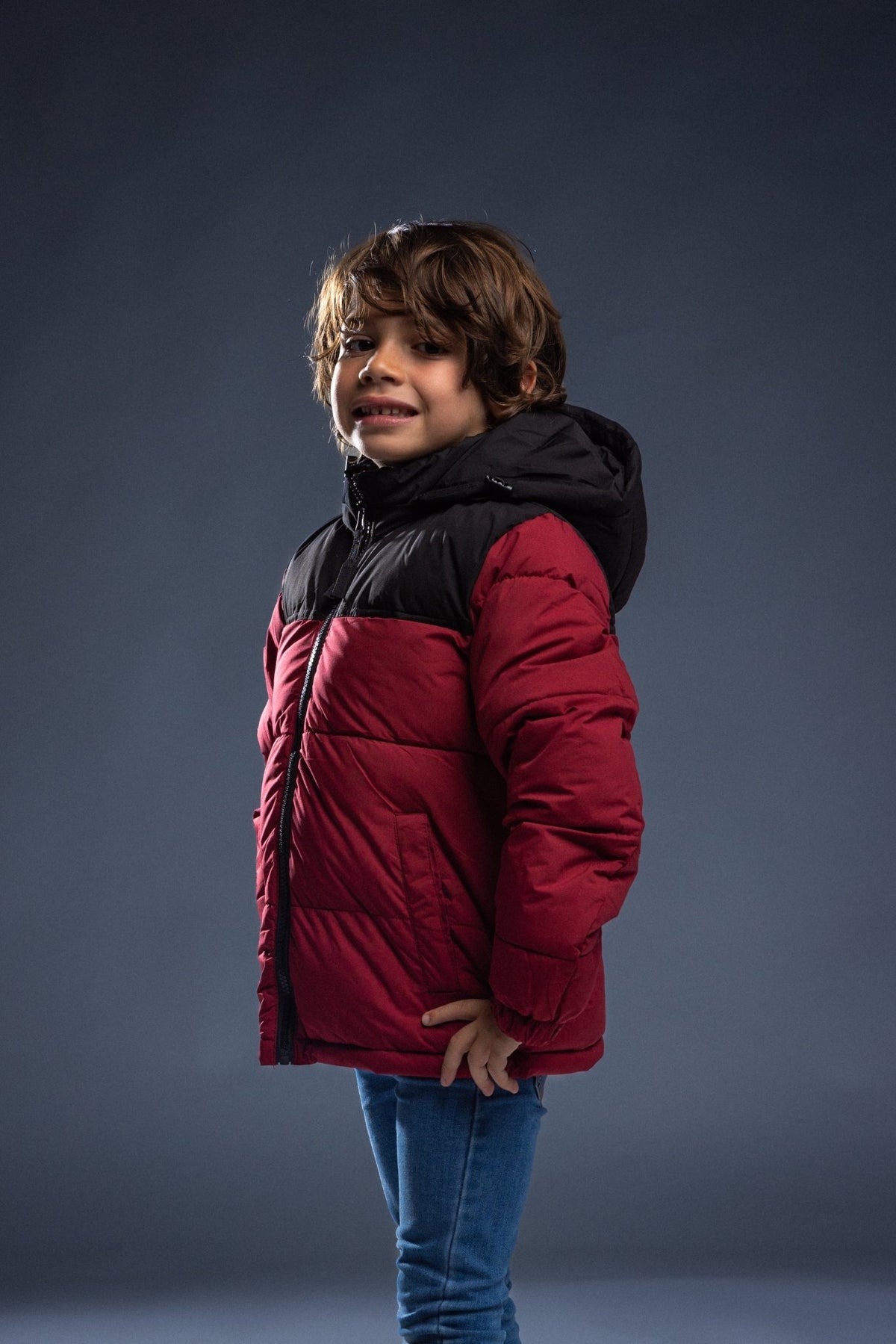 BiColor Kids Bleu Rouge - La Doudounerie