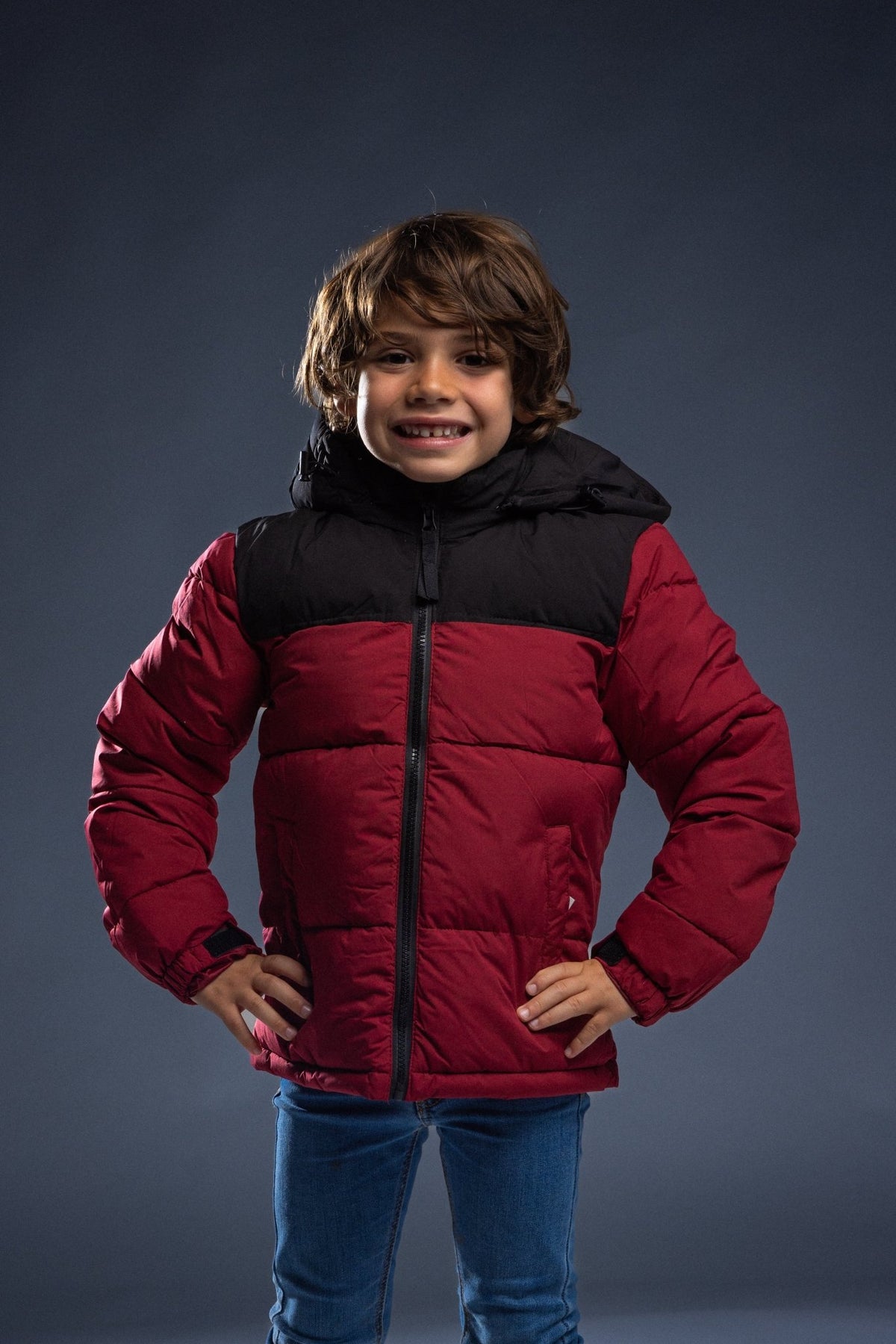 BiColor Kids Bleu Rouge - La Doudounerie