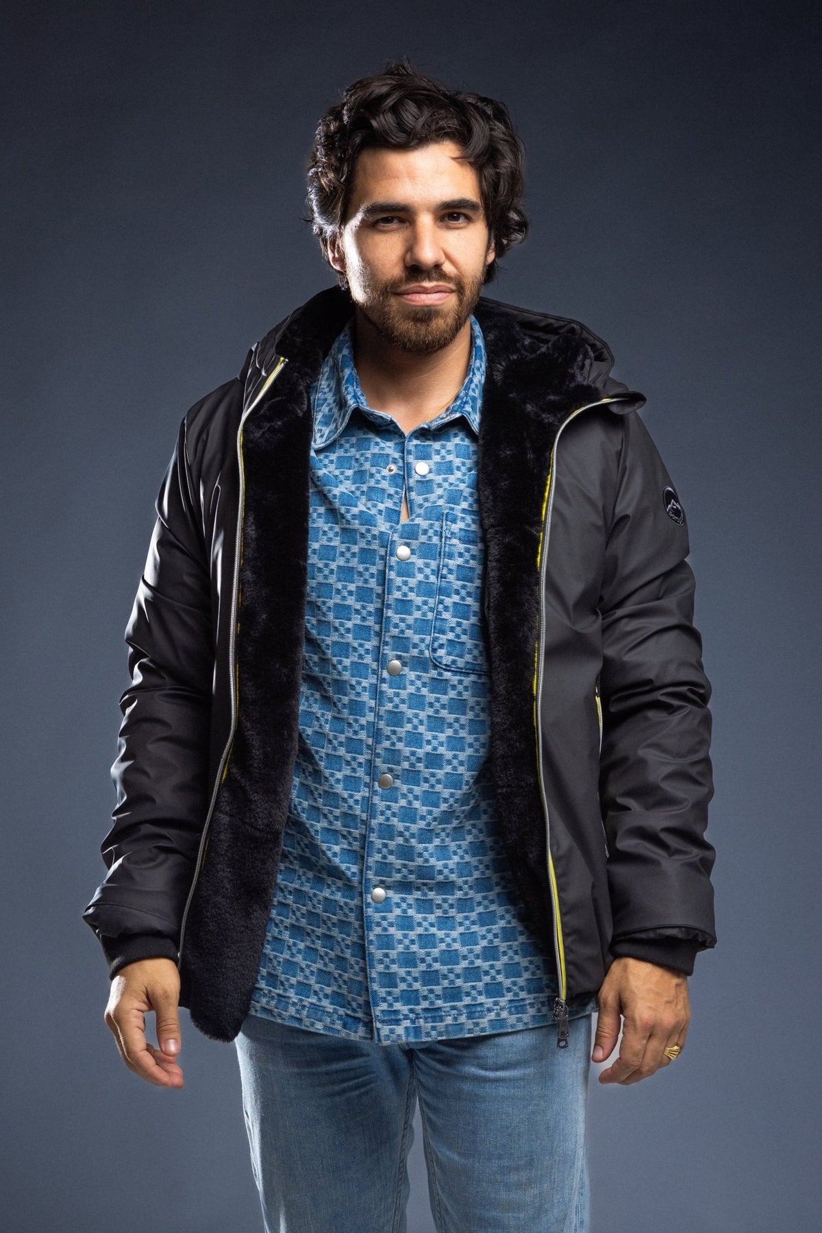 Stef Gomme reversible, impermeable Court - La Doudounerie